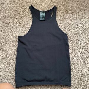 Black tank top